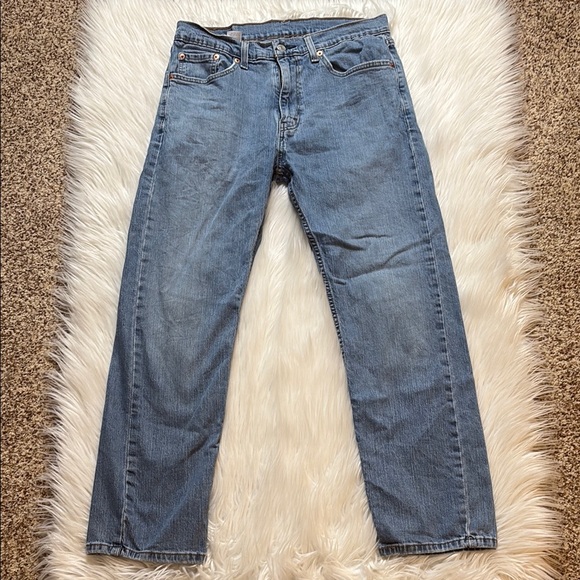 Levi's Men’s 505 Regular Fit Jeans, 33x30 - Picture 5 of 14